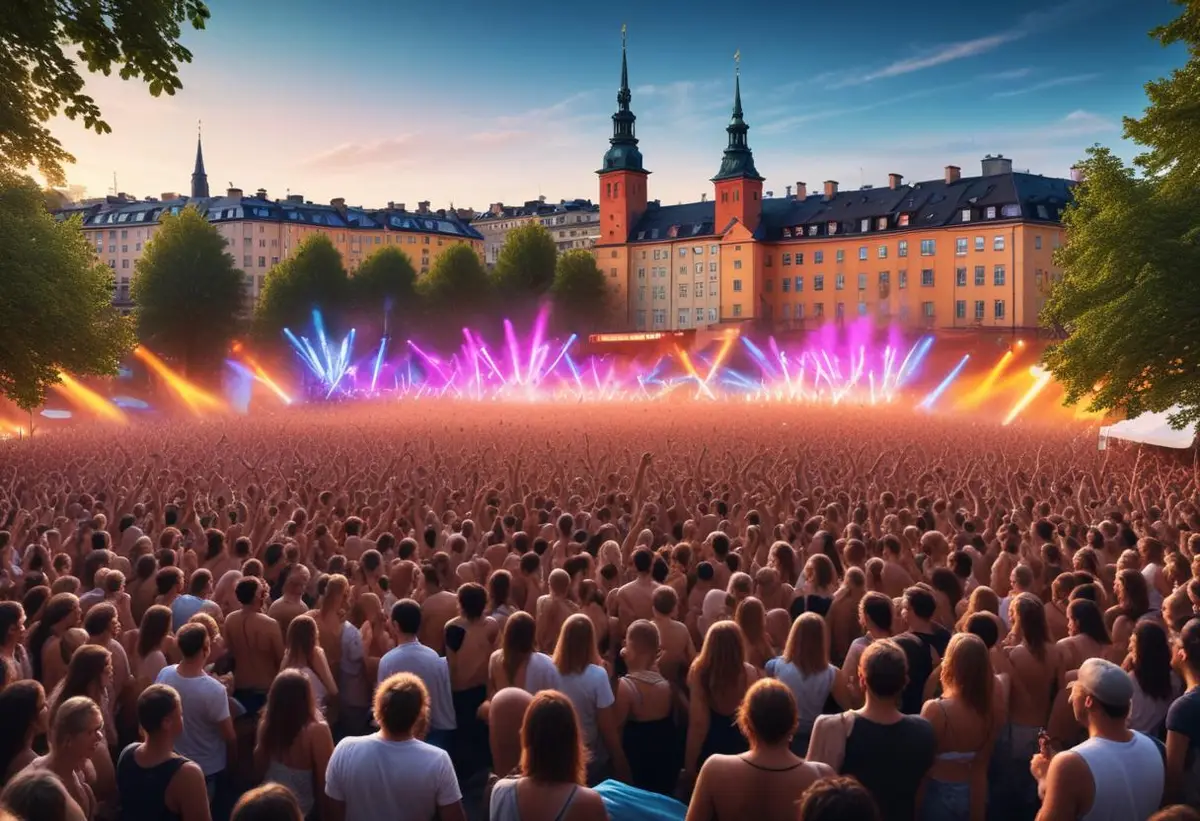 Doja Cat levererar en magisk kväll i Stockholm illustration