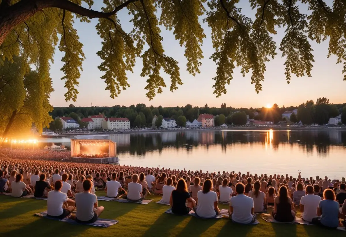 Hasse på sjökanten – en sommarfull av skratt och gemenskap illustration