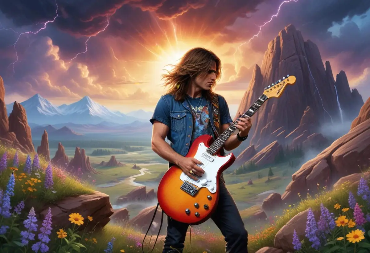 Ozzy Osbourne 2024 illustration